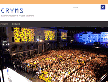 Tablet Screenshot of cryms.com